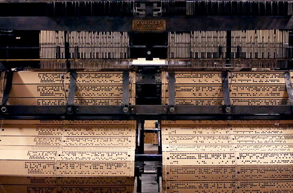 Lace loom, Caudry, France